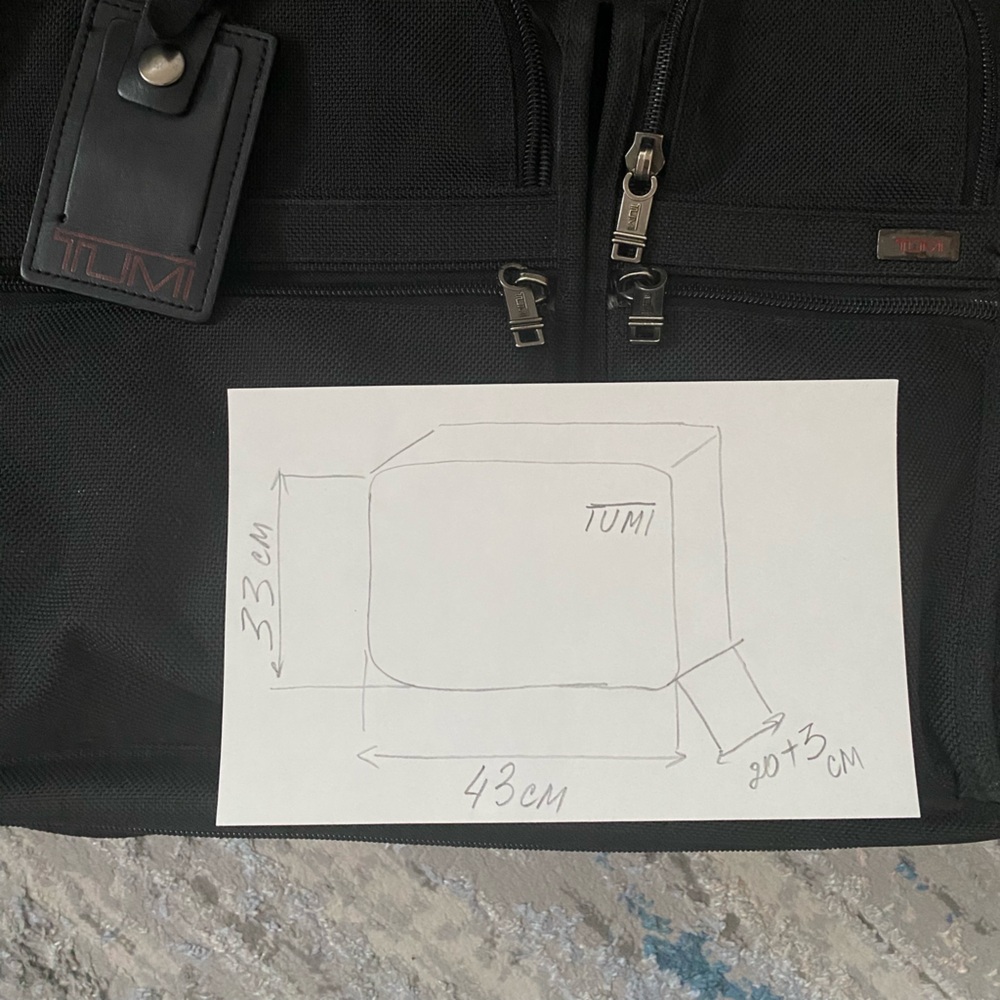 Tumi Black Briefcase for Men - Picture 13 of 15